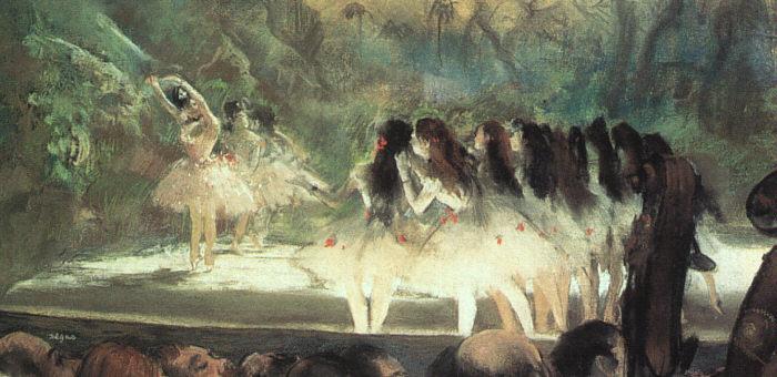 Edgar Degas Ballet at the Paris Opera oil painting picture